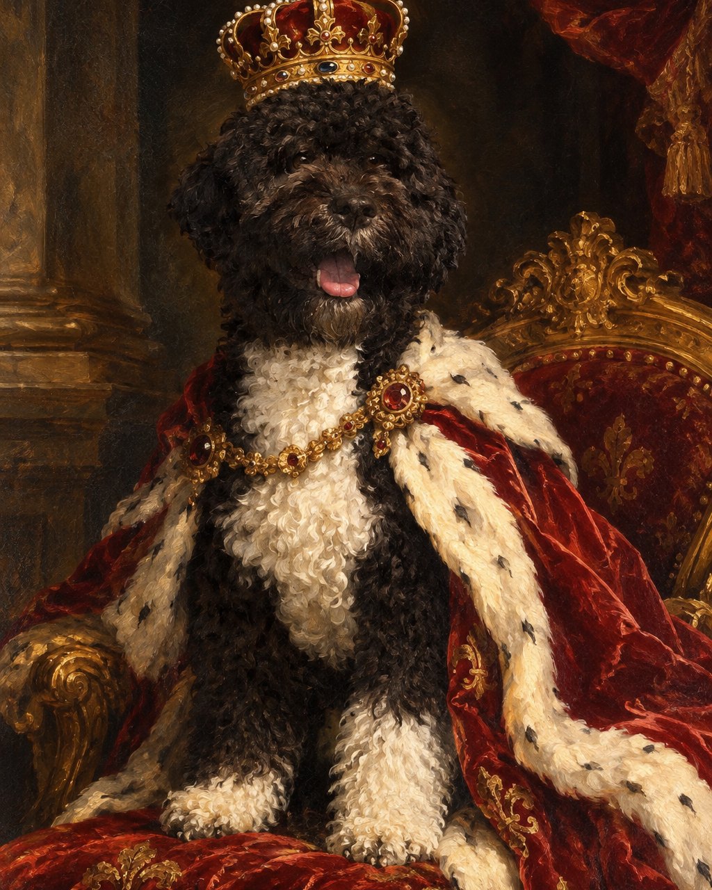 Bo, Royal portrait style